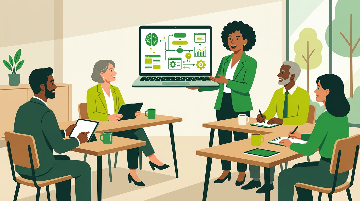 AI活用事例発表のイメージ